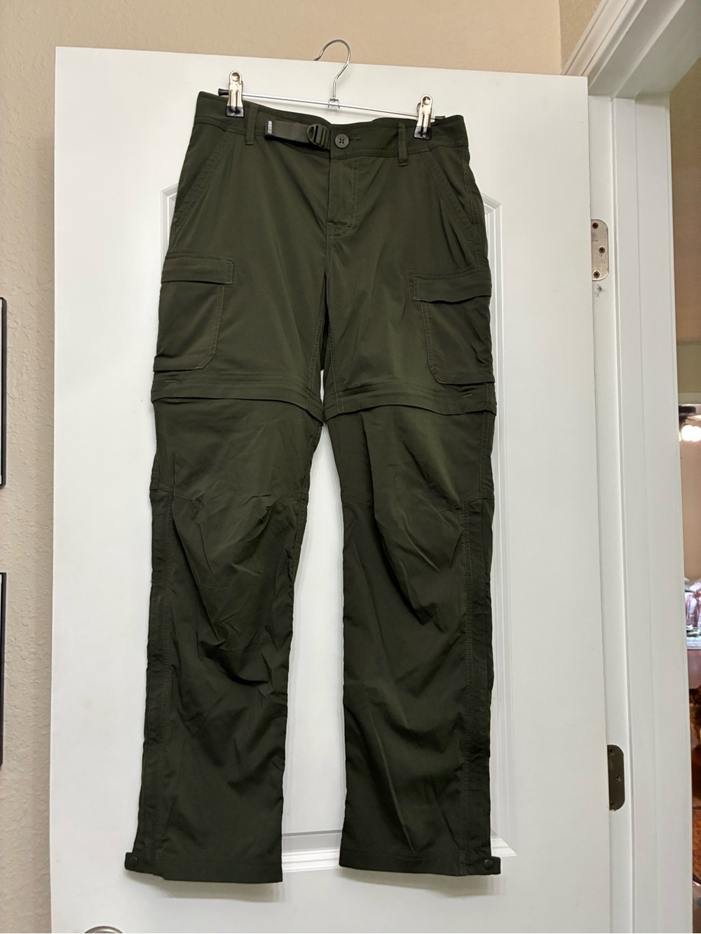 REI Sahara Convertible Hiking Pants (older version- style # 119845) Olive Green